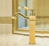 VÒI CHẬU ĐÍNH ĐÁ MẠ VÀNG CHẬU NỔI -5218H CLEANMAX