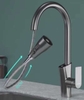 Vòi bếp dây rút, có đông hồ báo nhiệt độ VB-3201CR CLEANMAX