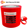 Kích Thủy Lực RC-5050 – Lực Kích 50 Tấn, Hành Trình 50mm, Chiều Cao 110mm