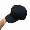 Phôi nón trơn truckercap vải ĐEN chất thô xịn VNXK chất lượng cao fom sâu đầu tag vàng onehat