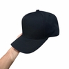 Phôi nón trơn truckercap vải ĐEN chất thô xịn VNXK chất lượng cao fom sâu đầu tag vàng onehat