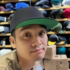 Nón Snapback style Aframe Vải trơn đen xịn vành mặt dưới nón màu xanh lá Brand One Hat