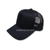 Nón lưỡi trai trơn đen LƯỚI fom cứng Trucker Aframe [CHẤT LƯỢNG CAO] - brand Onehatshop- Made in VietNam