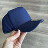 Phôi nón trơn truckercap vải NAVY tím than chất thô xịn VNXK chất lượng cao fom sâu đầu