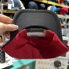 Phôi nón trơn truckercap vải đỏ mịn vành đen chất lượng cao fom sâu đầu