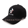 Nón lưỡi trai vải mịn vải siu chất lượng logo Tiktok quai dây rút fom baseball cap