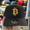 [CUSTOM] Nón thêu logo Bitcoin fom vuông trucker cap sâu đầu chất lượng cao brand One Hat