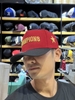 [CUSTOM] Nón thêu CHAMPIONS và Ngôi sao vàng bên nông truckercap vải đỏ mịn vành đen chất lượng cao fom sâu đầu