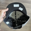 [56-58,5cm] Nón snapback hàng xịn đi Đức vải mịn xám muối tiêu dày đứng fom