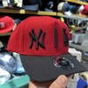 [56,5-59cm] Nón CUSTOM truckercap SÂU ĐẦU vải đỏ vành đen chất lượng cao fom sâu đầu