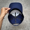 [60-64cm] BIGSIZE Nón lưỡi trai vải thô Xanh Navy chất lượng cao Brand One Hat