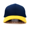 Nón lưỡi trai baseball cap Champion NAVY vành VÀNG chất lượng cao