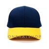 Nón lưỡi trai baseball cap Champion NAVY vành VÀNG chất lượng cao