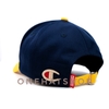 Nón lưỡi trai baseball cap Champion NAVY vành VÀNG chất lượng cao