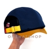 Nón lưỡi trai baseball cap Champion NAVY vành VÀNG chất lượng cao