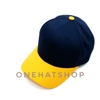 Nón lưỡi trai baseball cap Champion NAVY vành VÀNG chất lượng cao