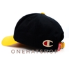 Nón lưỡi trai baseball cap Champion NAVY vành VÀNG chất lượng cao