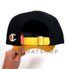 Nón lưỡi trai baseball cap Champion NAVY vành VÀNG chất lượng cao