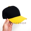 Nón lưỡi trai baseball cap Champion NAVY vành VÀNG chất lượng cao