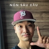 Nón Snapback vành thẳng SÂU ĐẦU logo chữ B cách điệu thêu nổi vải đỏ đô quai cài nút chất lượng cao Brand One Hat