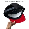 Nón Snapback vành thằng Sâu Đầu chữ B đỏ Local Brand One Hat (Mua 1 sản phẩm tặng 1 Nón 5panel vải dù) - Nón Sâu fom vòng đầu đội đẹp từ 56,5->59cm