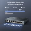 Mercusys MS108GS-M2 | Switch 8 Cổng 2.5Gbps Tốc Độ Cao Giá Tốt
