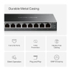 Mercusys MS108GS-M2 | Switch 8 Cổng 2.5Gbps Tốc Độ Cao Giá Tốt