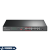 TP-Link TL-SL1218P | Switch 16 Cổng 10/100 Mbps + 2 Cổng Gigabit Rackmount Switch