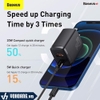 Baseus LVJ006-AC-EK | Cốc Sạc Nhanh Mini Baseus Compact Quick Charger 20W | Hàng Chính Hãng