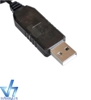 Cáp Chuyển Nguồn USB 5V Thành Nguồn 12V Cho Thiết Bị Phát Wi-Fi