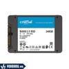 Crucial BX500 | Ổ Cứng SSD 240GB Chuẩn 3D NAND SATA III 2.5 inch CT240BX500SSD1 | Giá Sale Sập