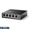 TP-Link TL-SG105E | Switch Để Bàn Chia Tín Hiệu Mạng 5 Cổng Gigabit Không Cần Thiết Lập