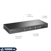 TP-Link TL-SG3428 | Switch Quản Lý JetStream L2 24 Cổng Gigabit Và 4 Cổng SFP+