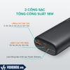 Aukey PB-Y36 | Sạc Dự Phòng 10.000mAh Mini Lõi Tesla Thế Hệ Mới Có QC 3.0 & PD18W | Hàng Chính Hãng