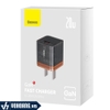 Baseus LVJ030 | Củ Sạc Baseus Sạc Nhanh PD GaN5 1 TypeC 20W