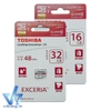 Thẻ nhớ Toshiba EXCERIA 16GB microSD UHS-1 48MB/s