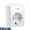 TP-LINK Tapo P100 | Ổ Cắm Điện Thông Minh - Điều Khiển Từ Xa - Hẹn Lịch Hoạt Động | Hàng Chính Hãng