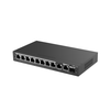 Ruijie RG-ES210GS-P | 10 Port Gigabit, 8 Port PoE+ Cloud Managed Switch