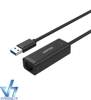 Unitek Y-3470 | Thiết Bị Chuyển Đổi USB 3.0 Sang LAN RJ45 Gigabit | Hàng Chính Hãng