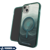 GEAR4 D3O | Milan Snap Green | Ốp Lưng Bảo Vệ Chống Sốc 4m Cho iPhone 14 Series Có Hỗ Trợ Magsafe