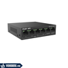Ruijie RG-ES106D-P | Switch 6 Port Gồm 4 Port PoE+ 58W Giải Pháp Cấp Internet + Nguồn Cho IP Camera, IP Phone