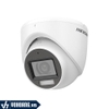 HIKVISION DS-2CE70DF0T-PF | Camera HDTVI ColorVu 2MP Vỏ Nhựa-Đèn Trợ Sáng 20 Mét