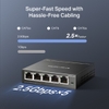 Mercusys MS105GS-M2 | Switch 5 Cổng 2.5Gbps Tốc Độ Cao Giá Tốt