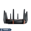 Asus GT-AC5300 | Router Cao Cấp Với Công Nghệ Tri-Band WiFi Tối Ưu Gaming | Hàng Chính Hãng