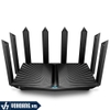 Tp-Link AX90 | Gigabit Router WiFi 6 Hỗ Trợ 3 Tần Số WiFi (Tri-Band) AX6600 | Hàng Chính Hãng