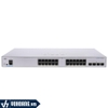 Cisco CBS350-24T-4X-EU | Switch Thông Minh Gigabit 24 Cổng - Tích Hợp 4 Cổng 10G SFP