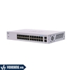 Cisco CBS110-24T-EU | Switch Chia Mạng 24 Cổng Gigabit - Hỗ Trợ 2 Cổng SFP