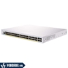 Cisco CBS350-48P-4X-EU | Switch Quản Lý PoE 370W 48 Cổng Gigabit - Tích Hợp 4 Cổng 10G SFP