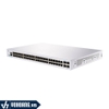 Cisco CBS250-48T-4X-EU | Switch Thông Minh Gigabit 48 Cổng - Tích Hợp 4 Cổng 10G SFP