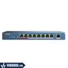 HIKVISION DS-3E0109P-E(C) | Switch PoE 100W 8 Cổng Và 1 Cổng Uplink 10/100M
